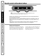 Preview for 6 page of GE 197D4618P003 Owner'S Manual And Installation Instructions