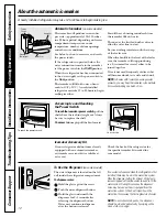 Preview for 12 page of GE 197D4618P003 Owner'S Manual And Installation Instructions