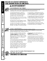 Preview for 46 page of GE 197D4618P003 Owner'S Manual And Installation Instructions