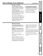 Preview for 55 page of GE 197D4618P003 Owner'S Manual And Installation Instructions