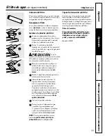 Preview for 89 page of GE 197D4618P003 Owner'S Manual And Installation Instructions