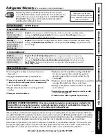 Preview for 21 page of GE 197D5226P005 Owner'S Manual And Installation Instructions