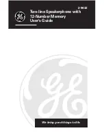 Preview for 1 page of GE 2 2-9432 2-9432 User Manual