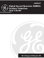 GE 2-920SST User Manual preview