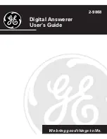 GE 2-9868 User Manual preview