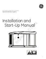 Preview for 1 page of GE 20 kW Home Installation And Start-Up Manual