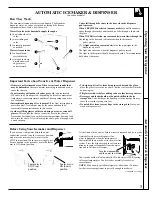 Preview for 5 page of GE 20 Use And Care & Installation Manual