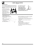 Предварительный просмотр 12 страницы GE 20 Use And Care & Installation Manual