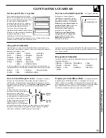 Preview for 53 page of GE 20 Use And Care & Installation Manual