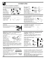 Preview for 54 page of GE 20 Use And Care & Installation Manual