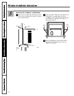 Preview for 12 page of GE 200 BTU Owner'S Manual & Installation Instructions