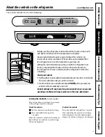 Preview for 5 page of GE 200D2463P002 Owner'S Manual & Installation Instructions