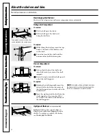 Preview for 6 page of GE 200D2463P002 Owner'S Manual & Installation Instructions