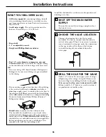 Preview for 15 page of GE 200D2463P002 Owner'S Manual & Installation Instructions