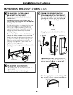 Preview for 20 page of GE 200D2463P002 Owner'S Manual & Installation Instructions