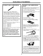 Preview for 47 page of GE 200D2463P002 Owner'S Manual & Installation Instructions