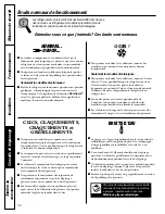 Preview for 56 page of GE 200D2463P002 Owner'S Manual & Installation Instructions