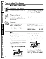 Preview for 16 page of GE 200D2600P001 Owner'S Manual And Installation