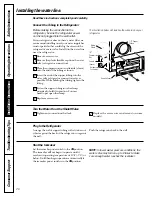 Preview for 26 page of GE 200D2600P001 Owner'S Manual And Installation