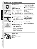 Preview for 8 page of GE 200D2600P010 Owner'S Manual And Installation