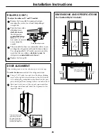 Предварительный просмотр 25 страницы GE 200D2600P010 Owner'S Manual And Installation