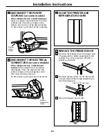 Preview for 23 page of GE 200D2600P043 Owner'S Manual And Installation