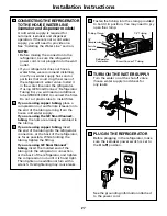 Preview for 27 page of GE 200D2600P043 Owner'S Manual And Installation