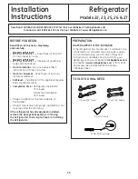 Preview for 15 page of GE 200D8074P036 Owner'S Manual And Installation