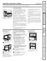 Предварительный просмотр 11 страницы GE 200D8074P037 Owner'S Manual And Installation