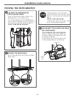 Предварительный просмотр 17 страницы GE 200D8074P037 Owner'S Manual And Installation