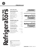 Preview for 1 page of GE 200D8074P039 Owner'S Manual And Installation