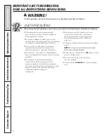 Preview for 2 page of GE 200D8074P043 Owner'S Manual And Installation