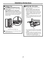 Preview for 27 page of GE 200D8074P043 Owner'S Manual And Installation