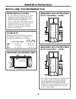 Preview for 28 page of GE 200D8074P043 Owner'S Manual And Installation