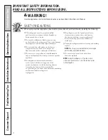 Preview for 2 page of GE 200D8074P044 Owner'S Manual And Installation