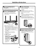 Preview for 23 page of GE 200D8074P044 Owner'S Manual And Installation