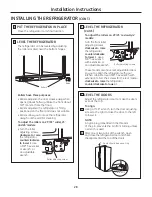 Preview for 28 page of GE 200D8074P046 Owner'S Manual And Installation Manual