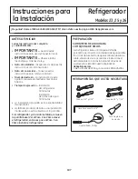 Preview for 107 page of GE 200D8074P046 Owner'S Manual And Installation Manual