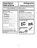 Preview for 23 page of GE 200D8074P050 Owner'S Manual