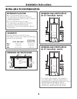 Preview for 28 page of GE 200D8074P050 Owner'S Manual