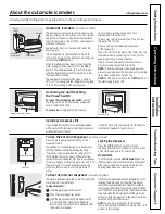 Preview for 11 page of GE 200D9366P019 Owner'S Manual And Installation Instructions