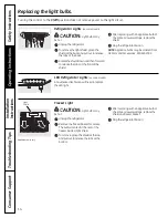 Preview for 14 page of GE 200D9366P019 Owner'S Manual And Installation Instructions