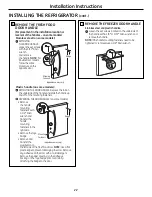 Preview for 22 page of GE 200D9366P019 Owner'S Manual And Installation Instructions