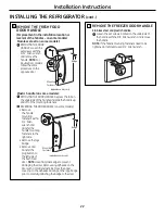 Preview for 22 page of GE 200D9366P020 Owner'S Manual And Installation Instructions