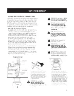 Предварительный просмотр 9 страницы GE 20321 User Manual