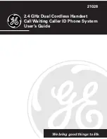 GE 21028GE3-A User Manual preview