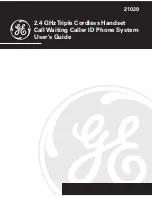 GE 21029 User Manual preview