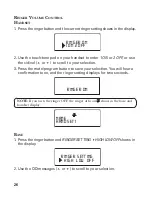 Предварительный просмотр 26 страницы GE 21095 User Manual