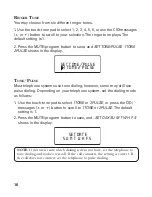 Preview for 16 page of GE 210952 - 2.4GHz Cordless Phone User Manual