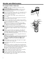 Preview for 8 page of GE 215C1044P010-3 Owner'S Manual And Installation